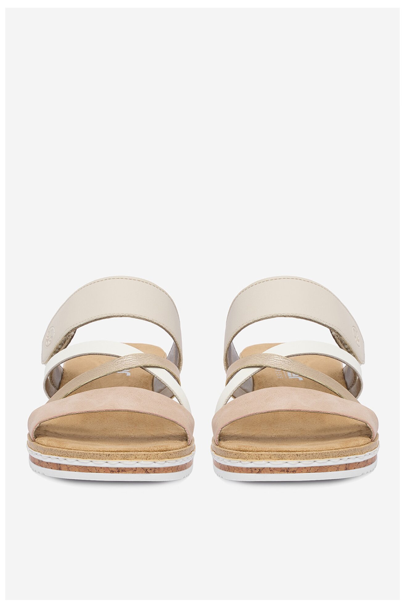 Klapki Rieker CEO-V3652-94 Beżowy