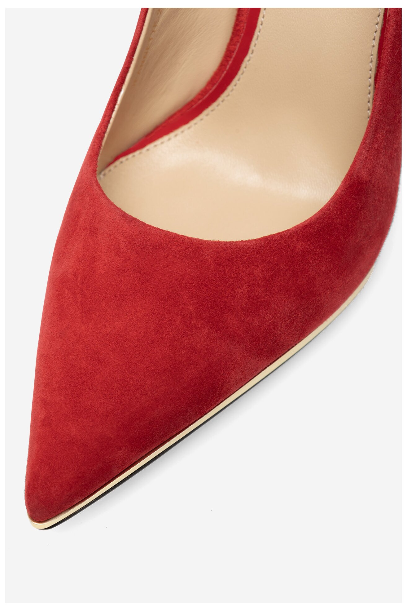 Czółenka EVA MINGE JEANNETTE-2508-1-3 Czerwony