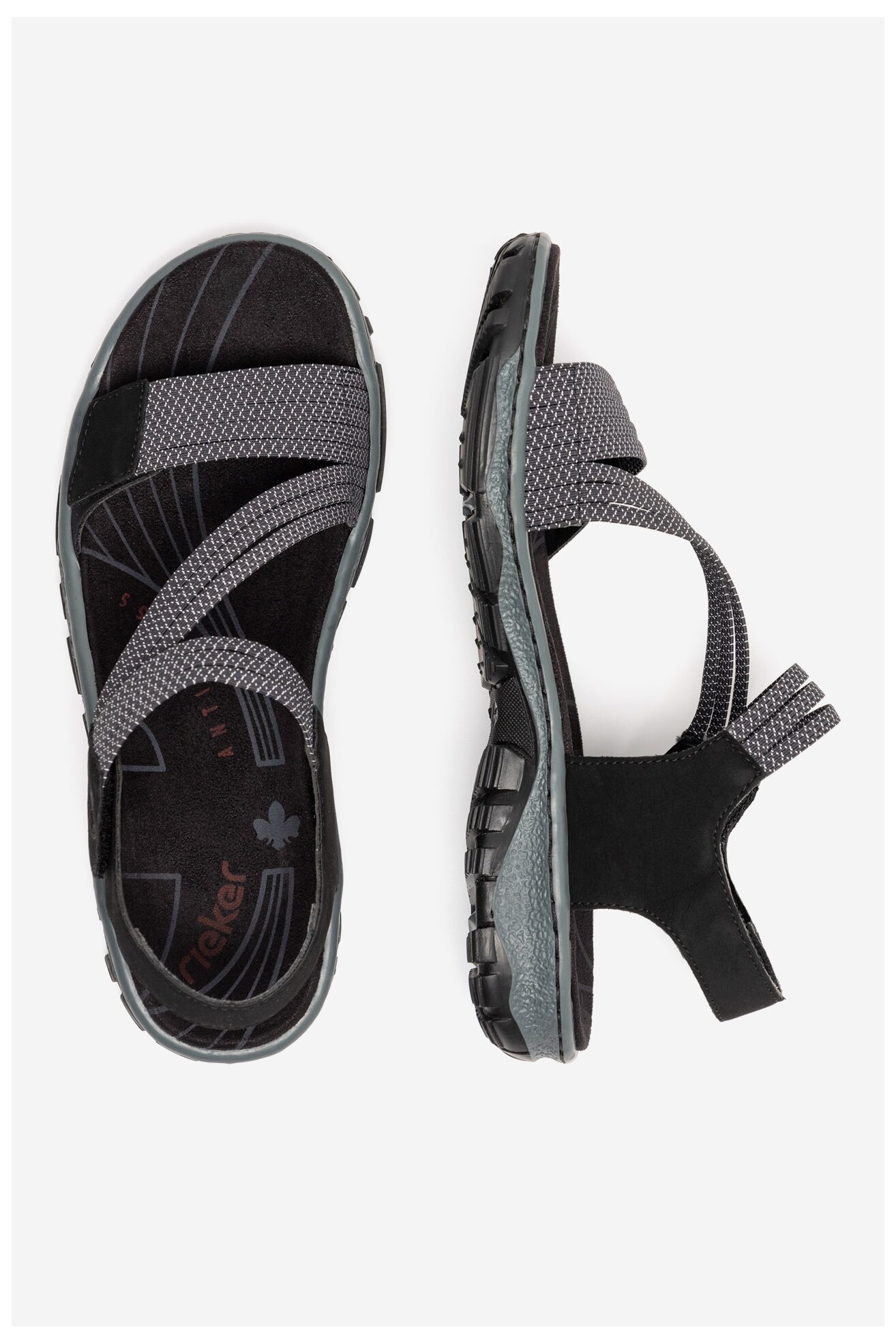 Сандали Rieker 68871-00 ЧЕРЕН