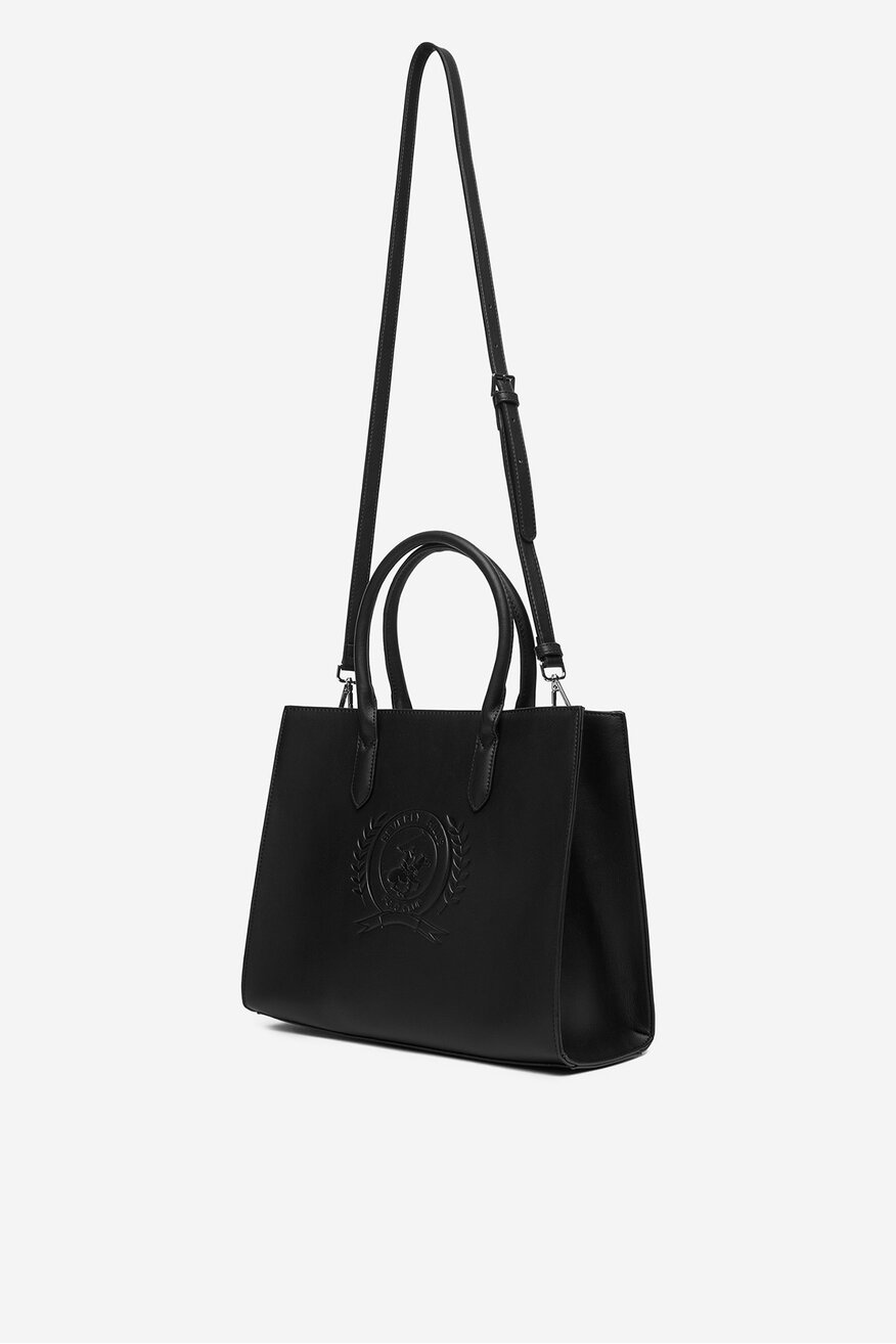 Geantă de mână Beverly Hills Polo Club NEGRU - 5906751253007