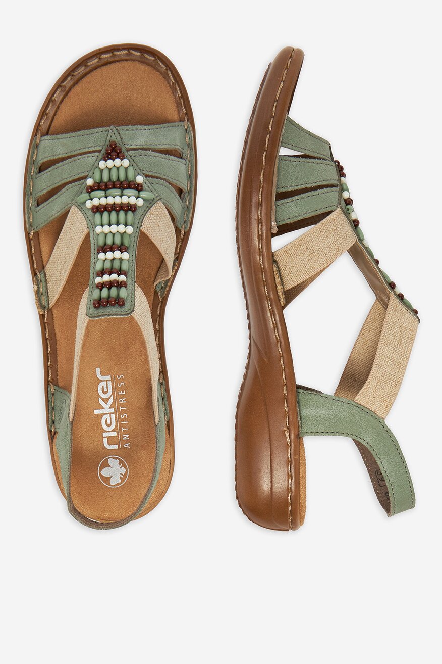Sandale Rieker VERDE DESCHIS - 2230078388412