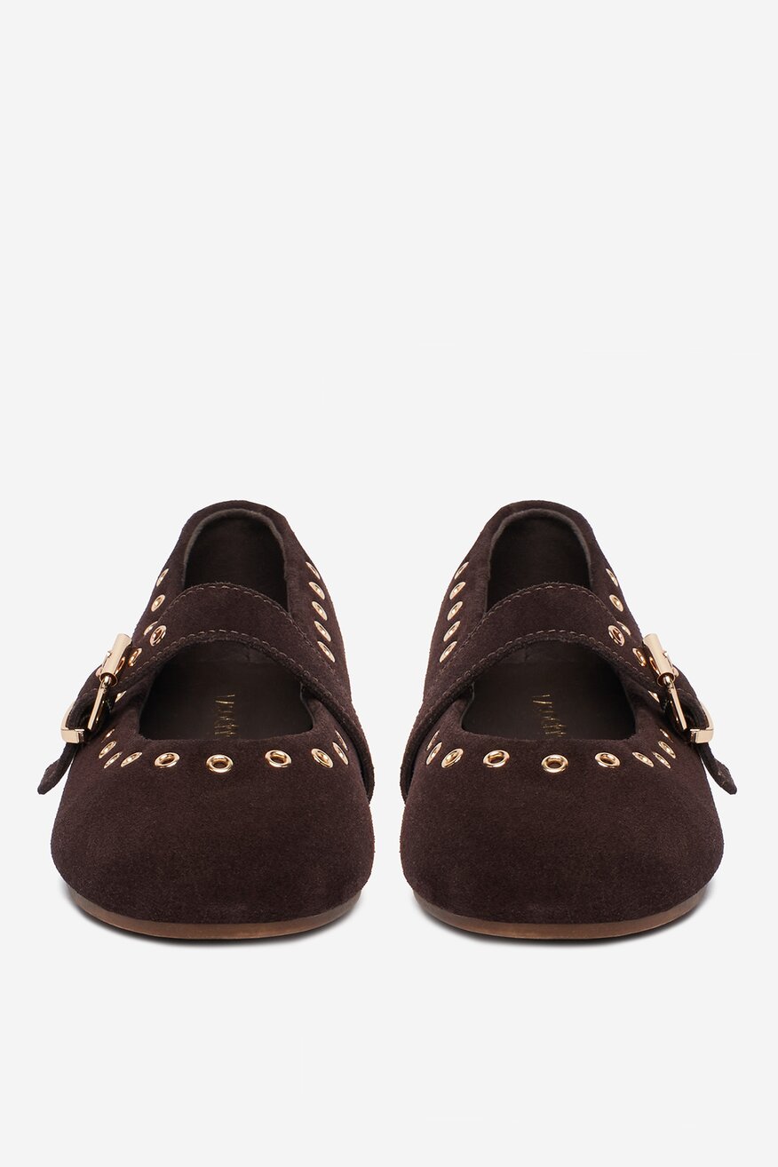 
                Lasocki - Baleriny skórzane - 5906751932933