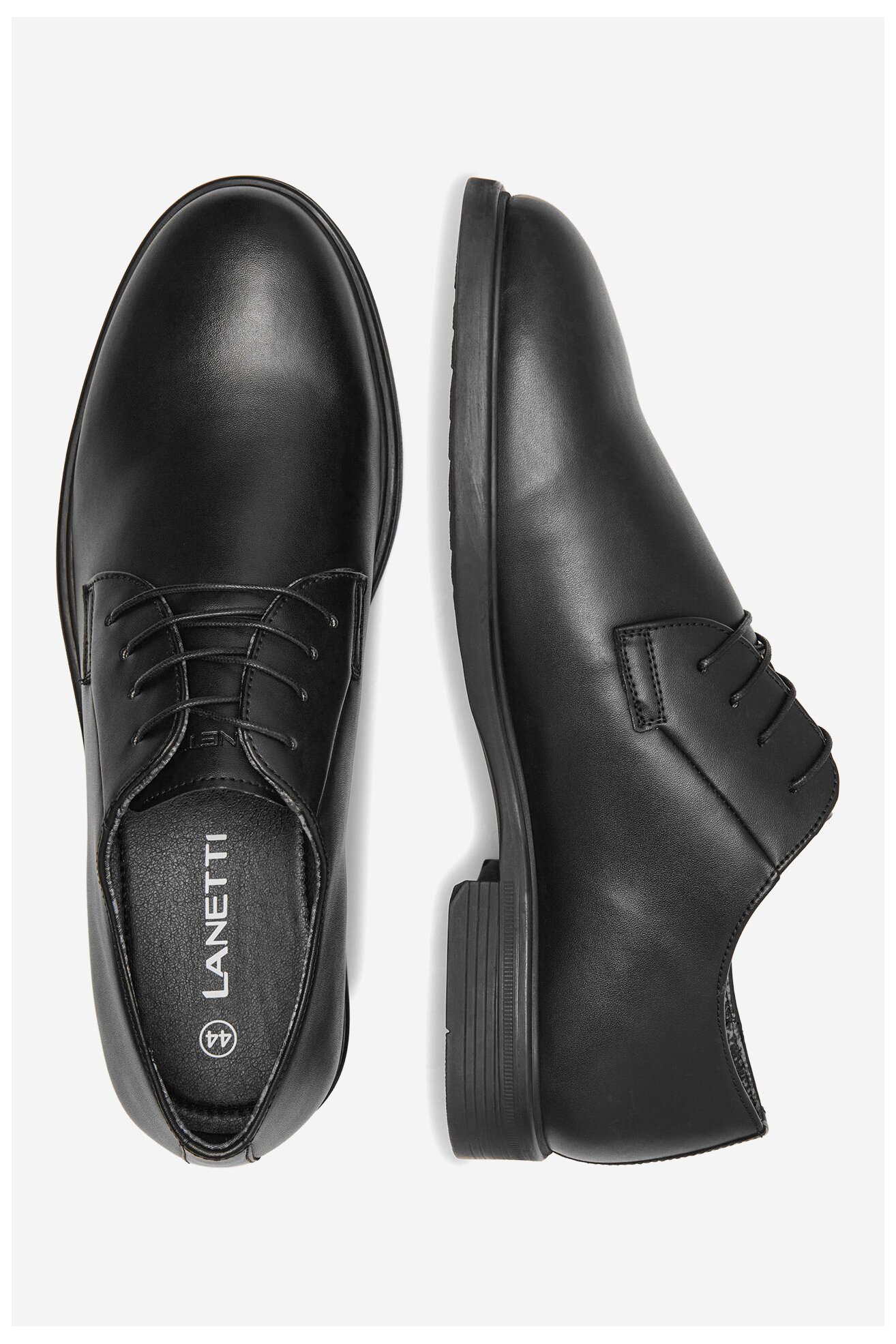 Половинки обувки Lanetti DURAIN-19S MI08 ЧЕРЕН