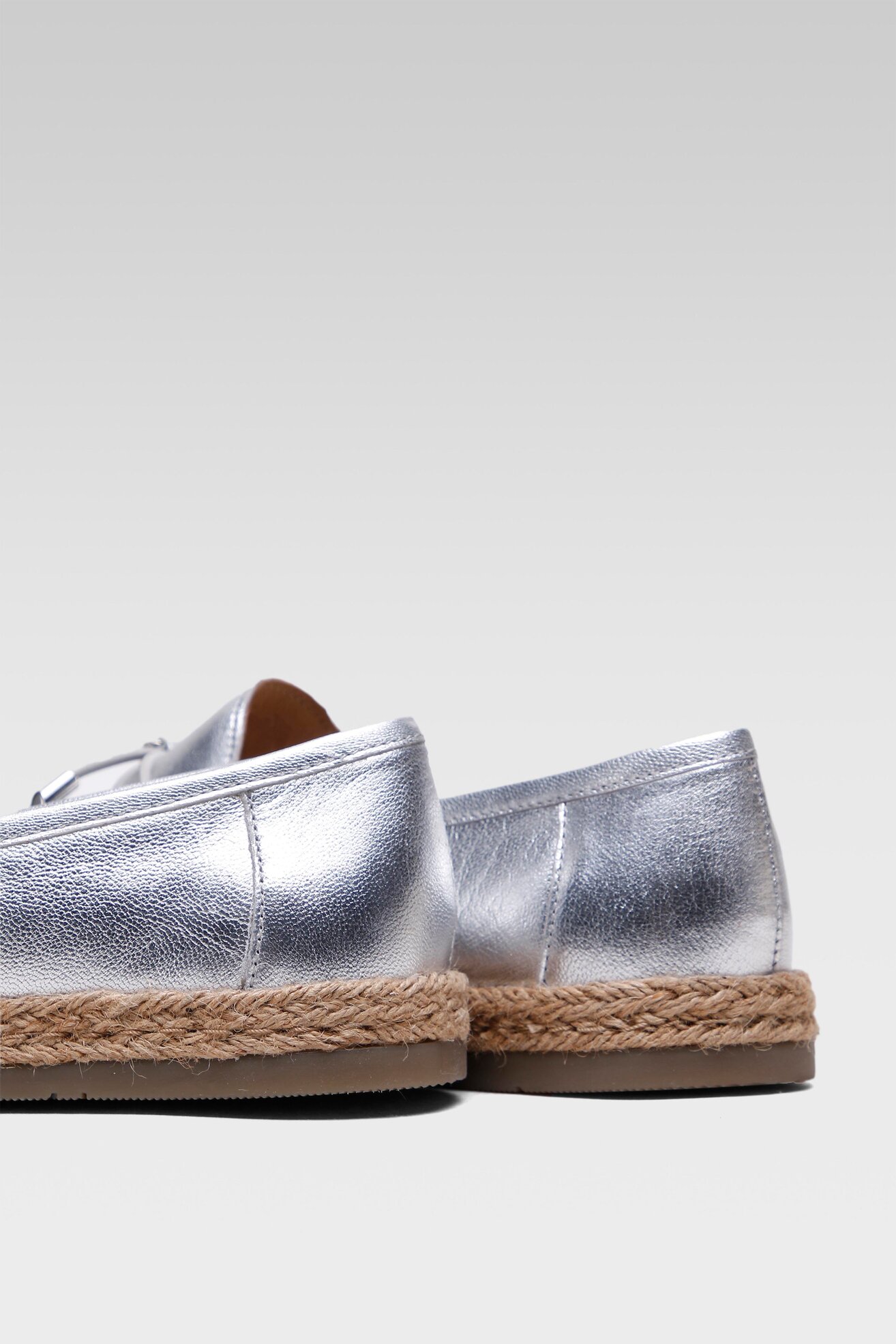 Espadrile Lasocki WI16-SPAROW-07 SREBRNA