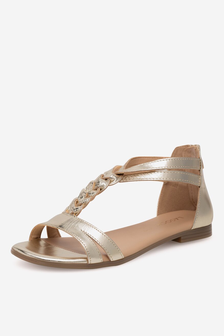 
                Сандалі Lasocki ЗОЛОТИЙ - 5905588657378