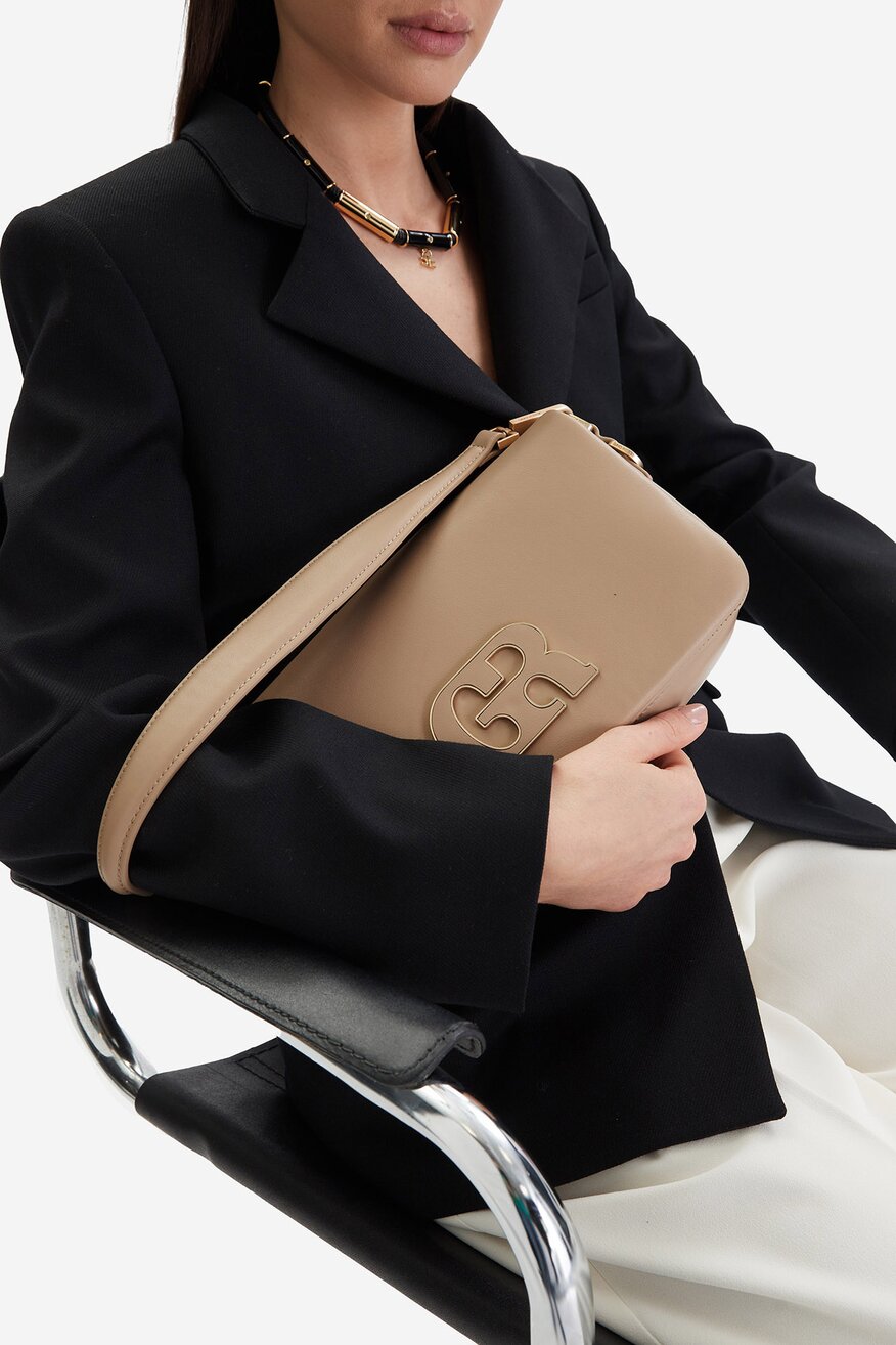 
                Сумка З Ремінцем Gino Rossi ТЕМНО-БЕЖЕВИЙ - 5906751624739