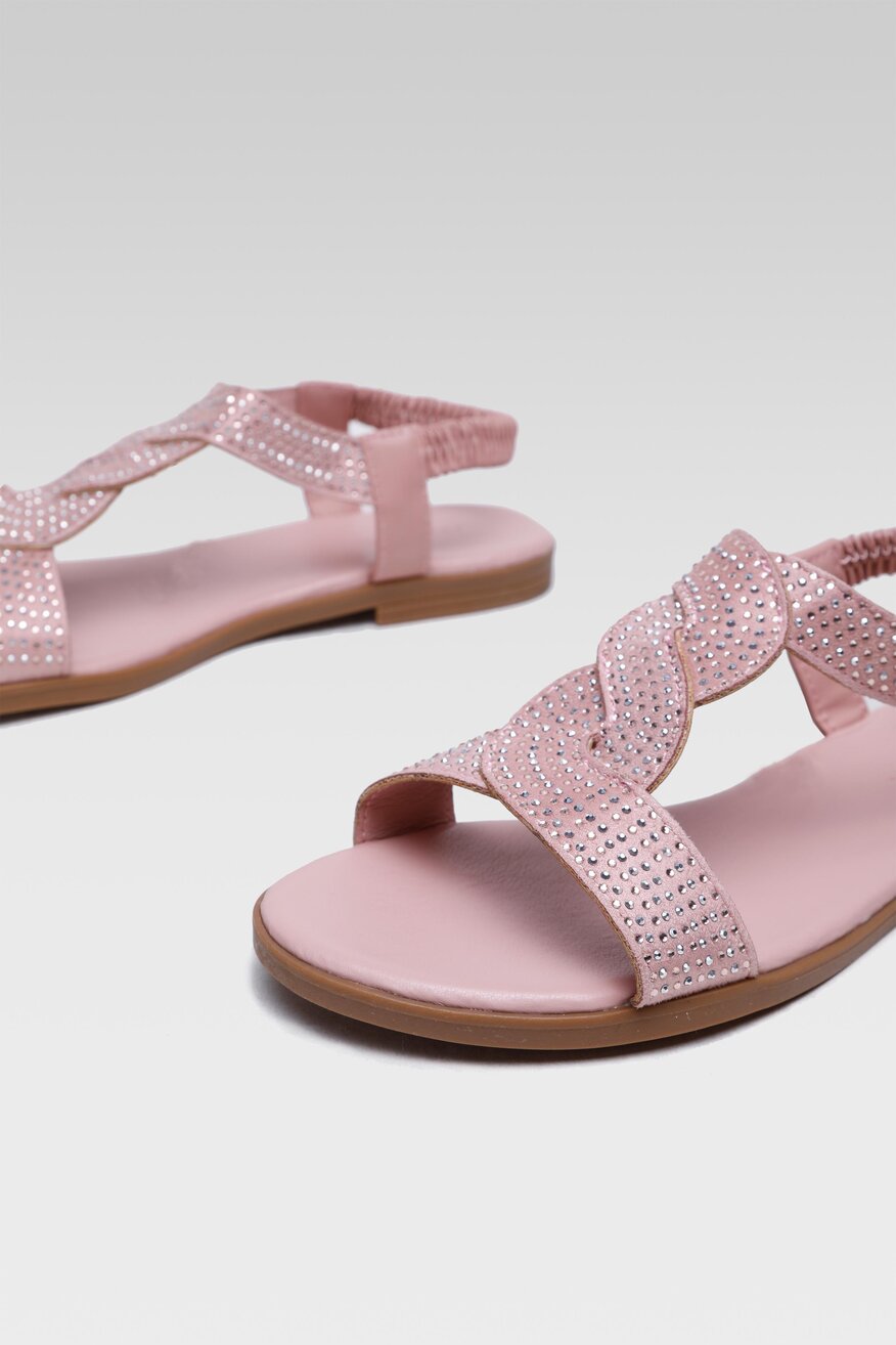 
                Jenny Fairy - Sandały z cyrkoniami - 5904248752767