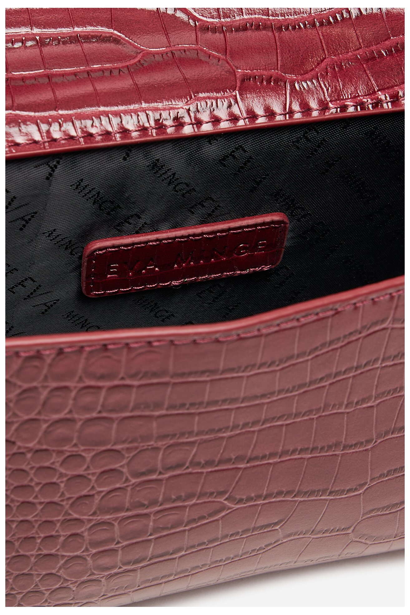 Kézitáska EVA MINGE EO-AMANDA-KY160-1 BORDÓ