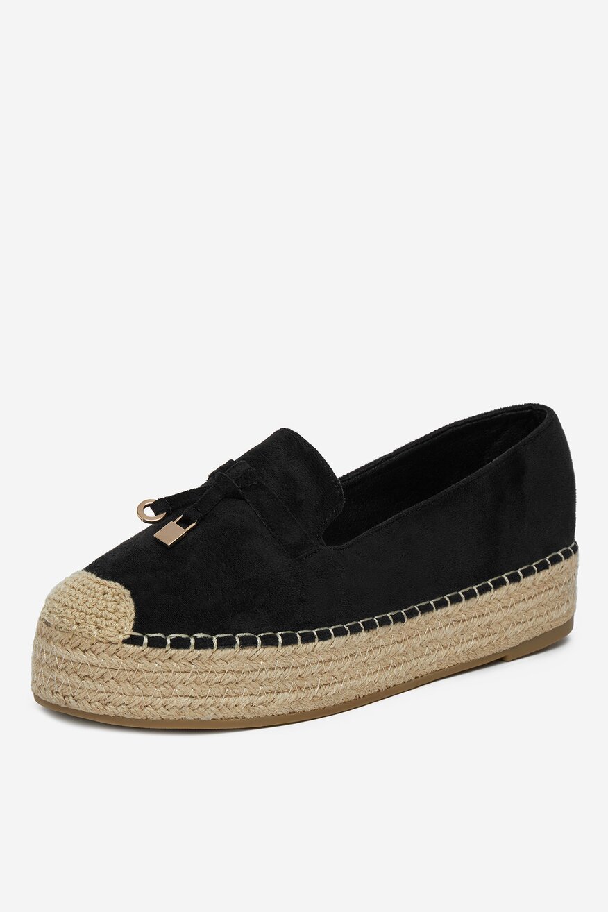 Espadrilky Jenny ČERNÁ - 5904862314846