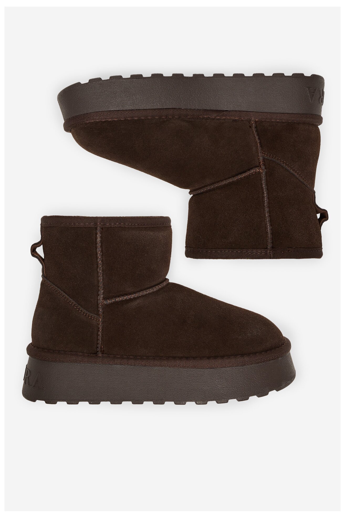 Botki Badura C-WFA-01-H Brązowy ciemny