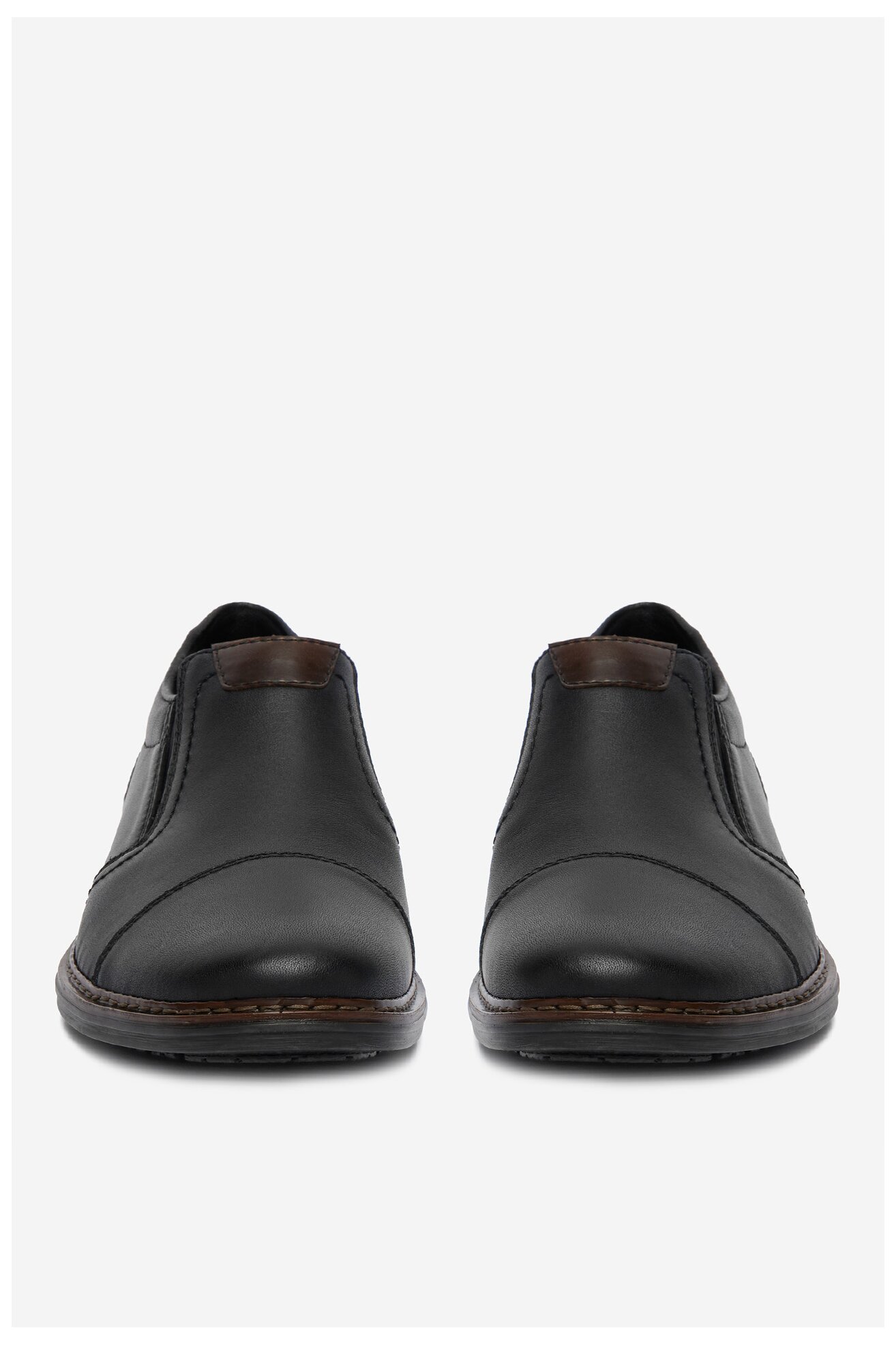 Półbuty Rieker CEO-17659-00 Czarny