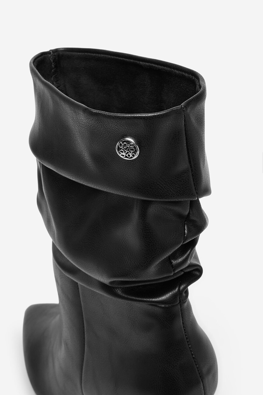 
                Bokacsizma NINE WEST FEKETE - 5906751389584