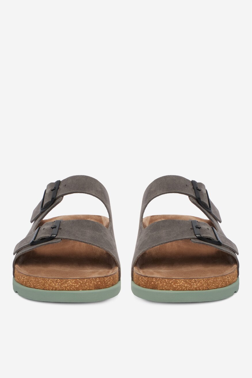 
                Rieker - Klapki skórzane - 5906751770023