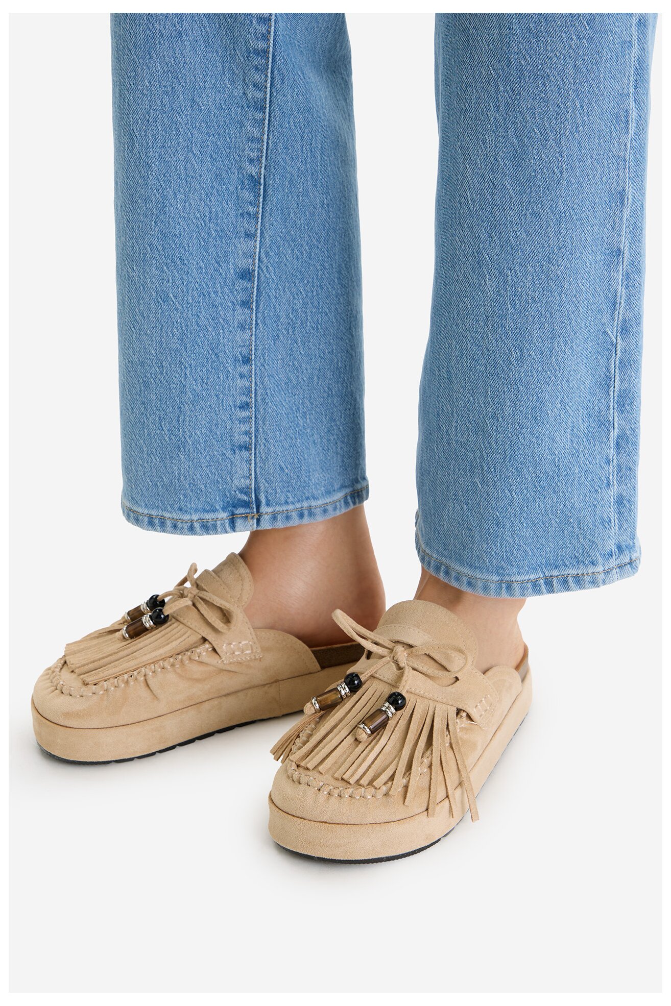 Klapki DeeZee CEO-HXX25C05-2 Beżowy