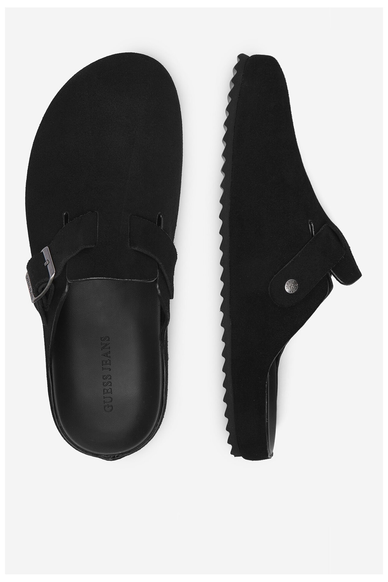 Klapki GUESS JEANS EO-KANSAS-02 125AM Czarny