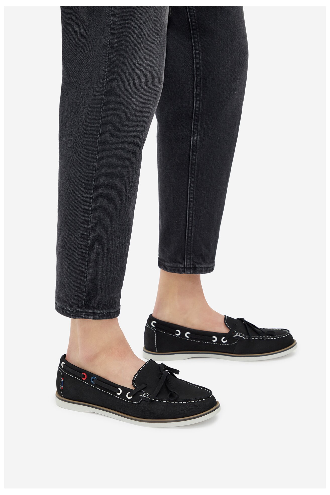 Mokasyn Beverly Hills Polo Club WI16-SKIPER-01 Czarny