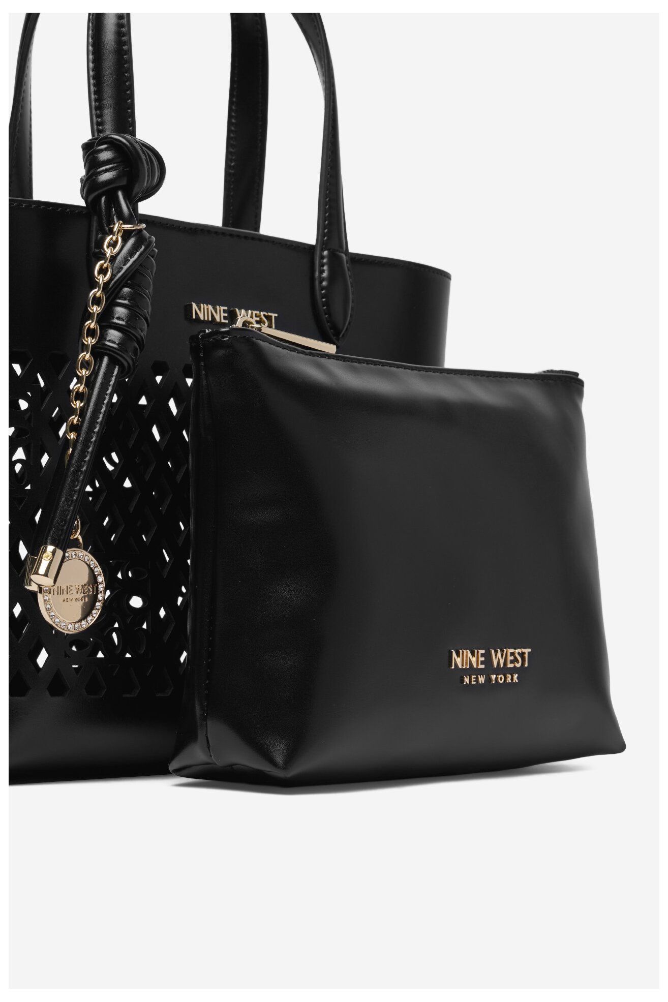 Torba NINE WEST CEO-ESSEX LIGHT-LDA8698A CRNA