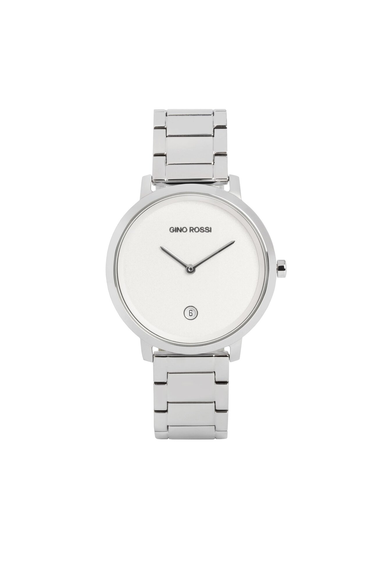 Zegarek Gino Rossi GR WOMEN WATCH 02032211 Srebrny