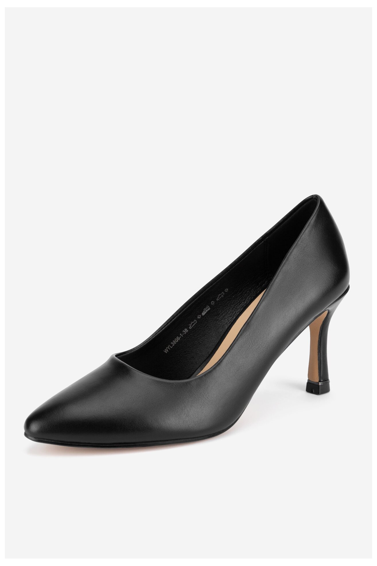 Cipele na štiklu Clara Barson WYL3806-1 CRNA