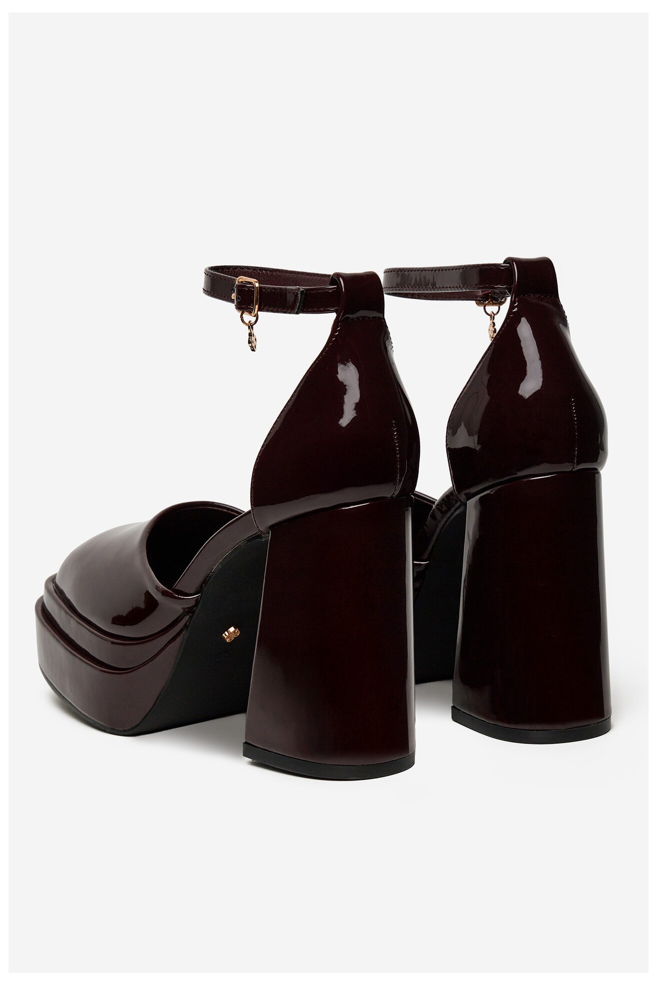 Czółenka DeeZee LW85478-6 Bordowy