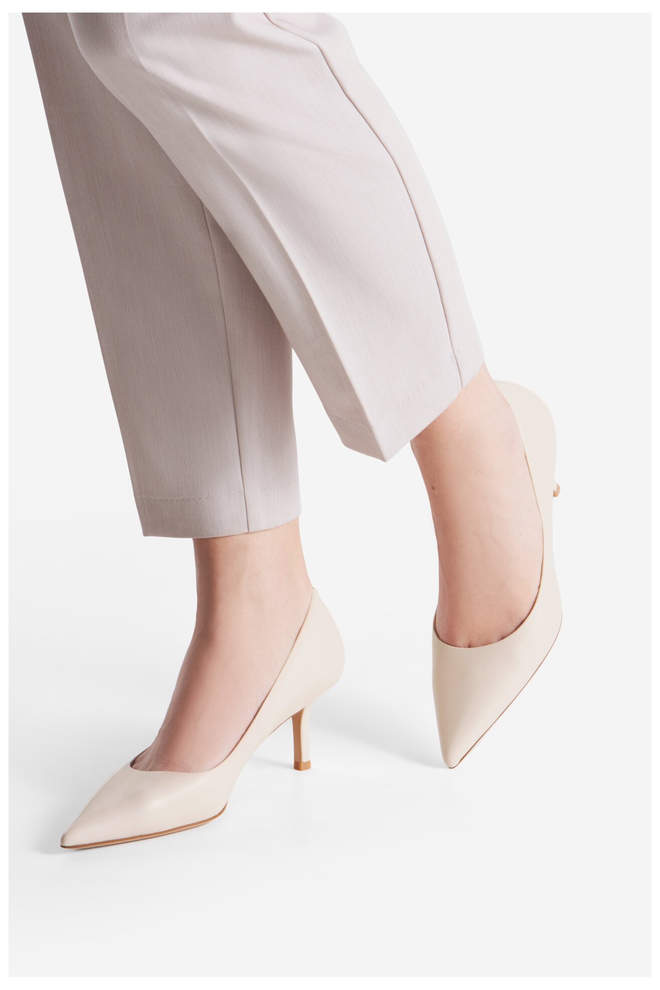 Pantofi cu toc Gino Rossi ZOFIA-V1681-21-2 IVORY