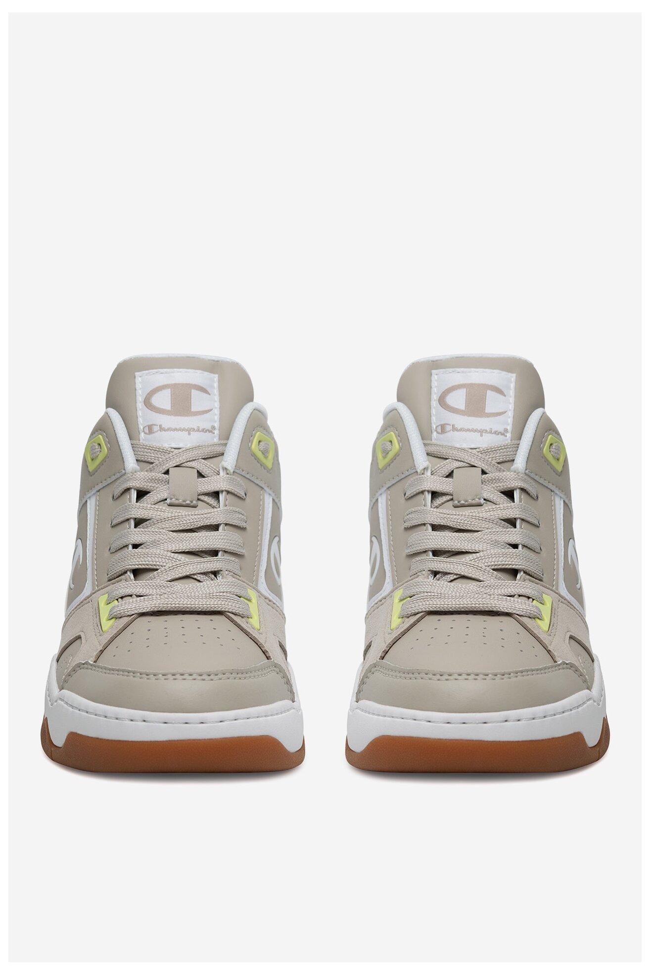 Sportovní obuv Champion OVERTIME MID S11745-MS084 BÉŽOVÁ