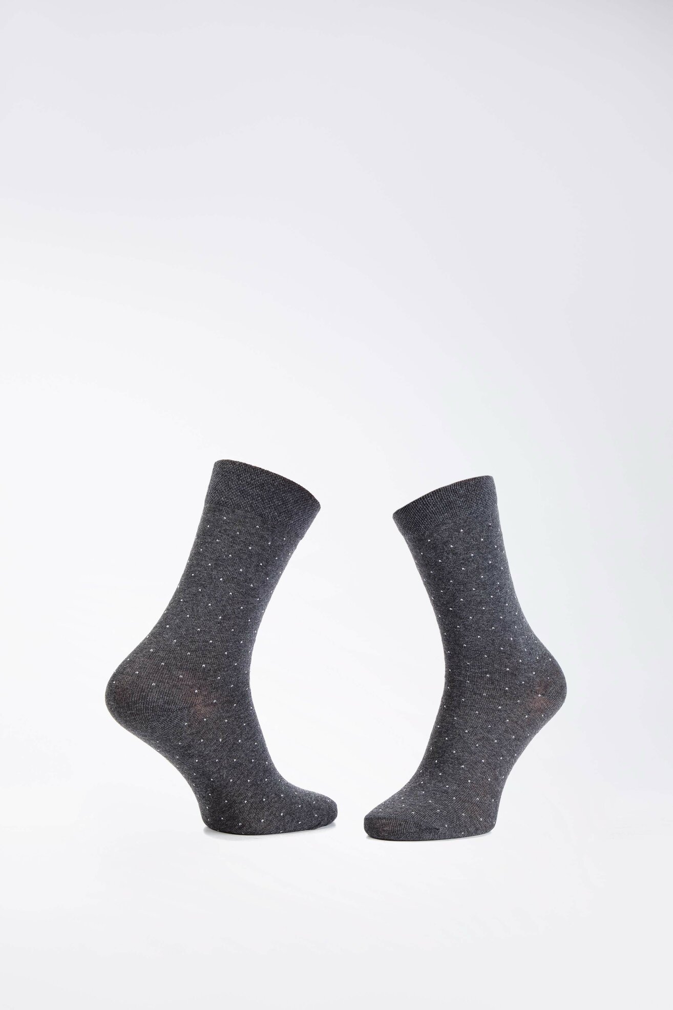 Skarpetki Lasocki SKARPETY WIZYTOWE (KROPKI) 39-41 Szary