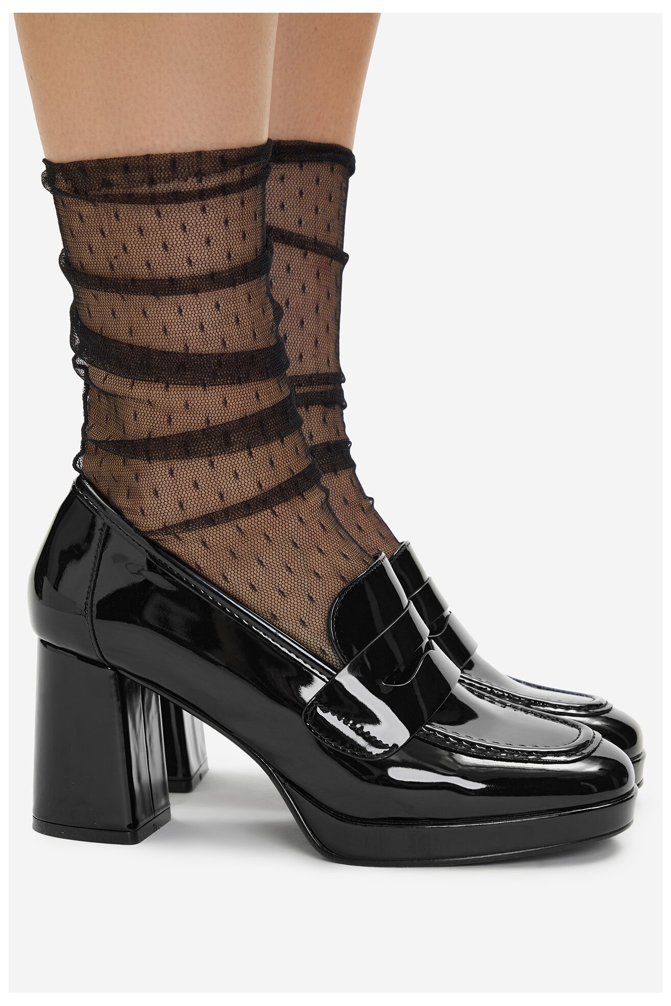 Mokaszin Jenny CEO-PX195-01 FEKETE