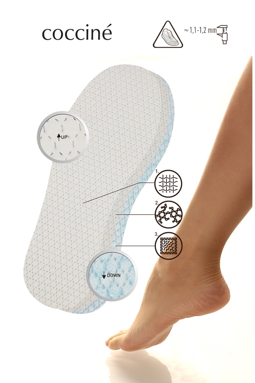 Tălpici Coccine ALB - 5900949526379