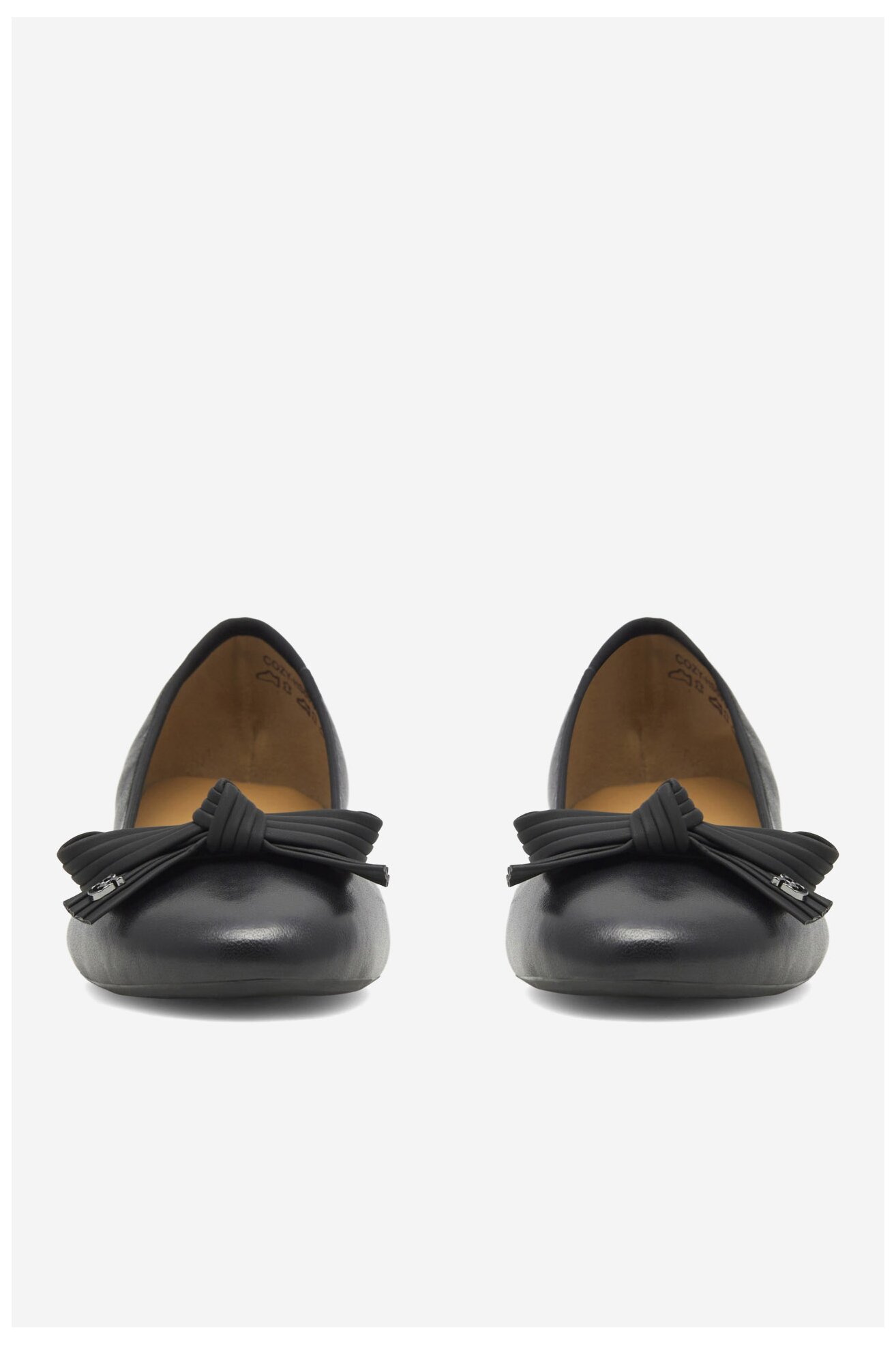 Baleriny Gino Rossi COZY-HS001-1-2 Czarny