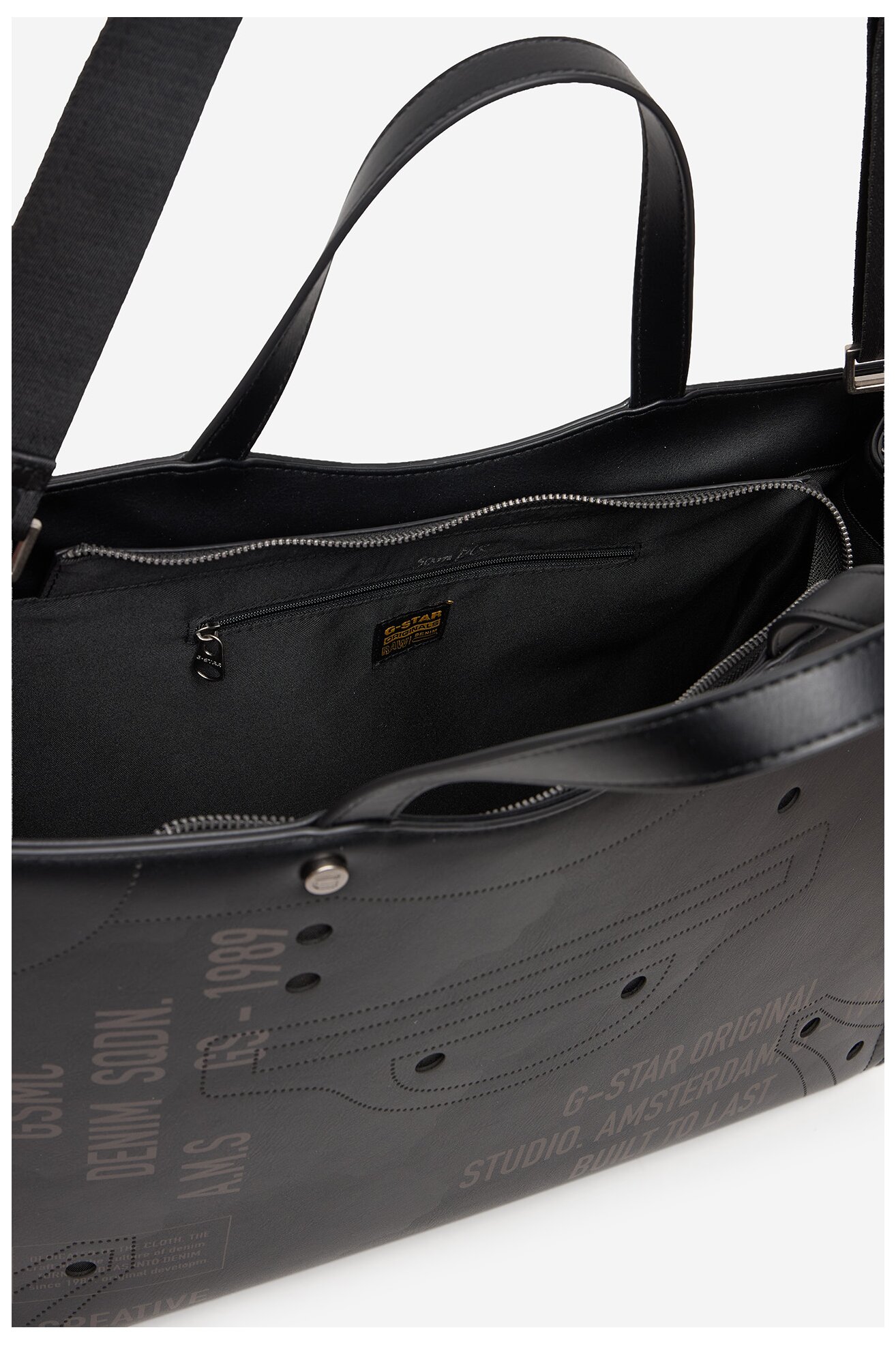 Kézitáska G-STAR RAW EO-XC8677 FEKETE