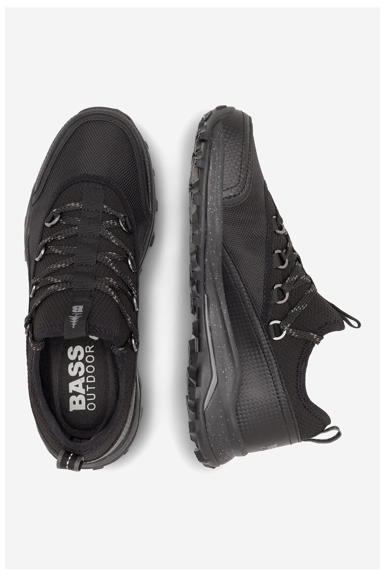 Obuwie sportowe BASS OUTDOOR BA22A304 BLACK - BLK Czarny