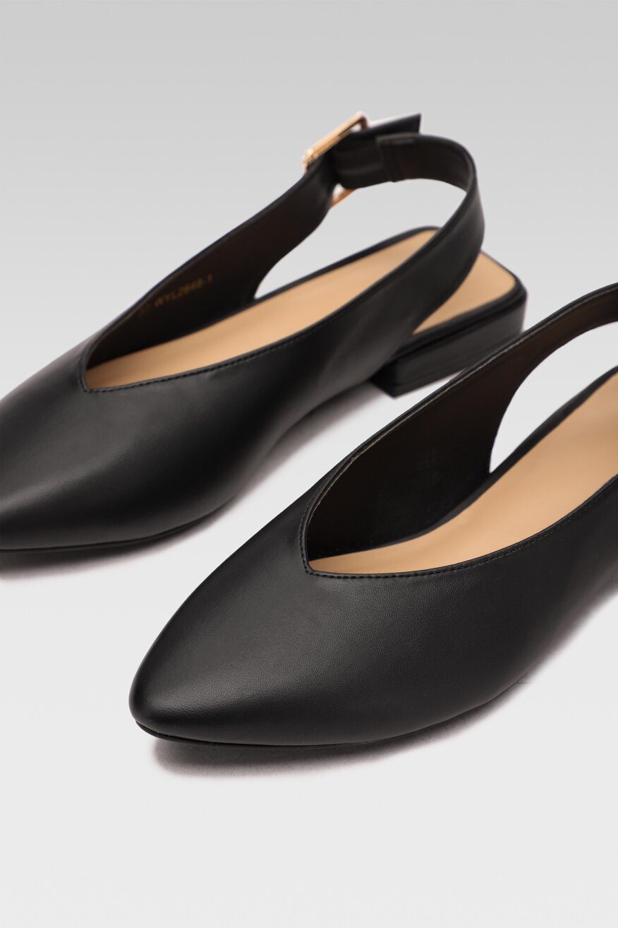 Jenny Fairy - Baleriny szpice czarne - 5903698404660