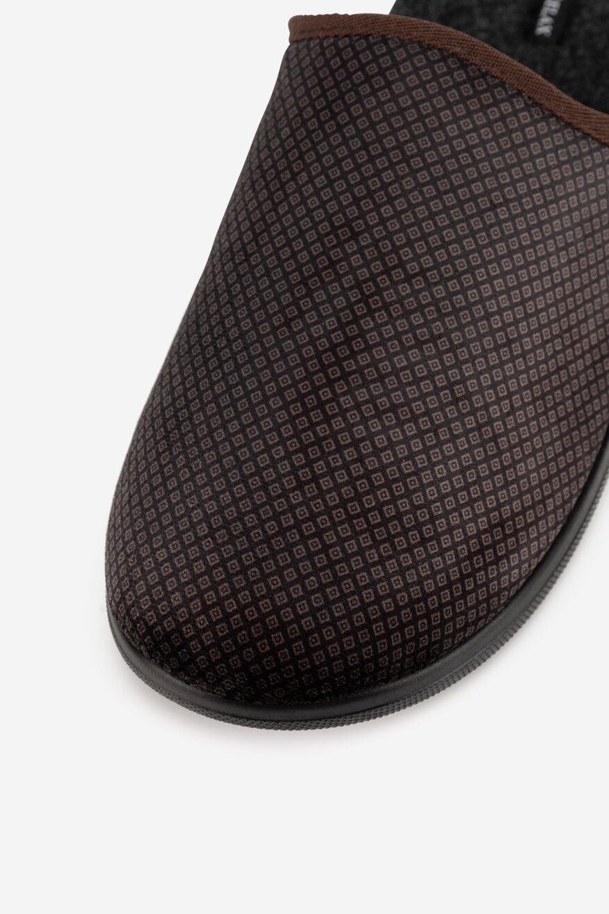 Papuci de casă Home&Relax MARO ÎNCHIS - 5903419161889