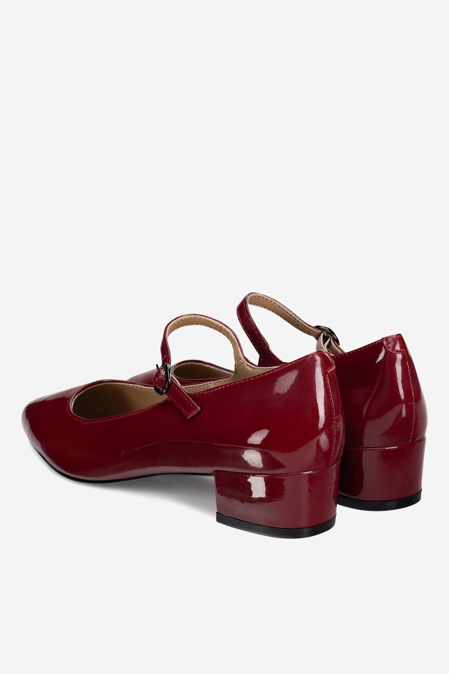 
                Туфлі-Човники Sergio Bardi БОРДОВИЙ - 5905588790341