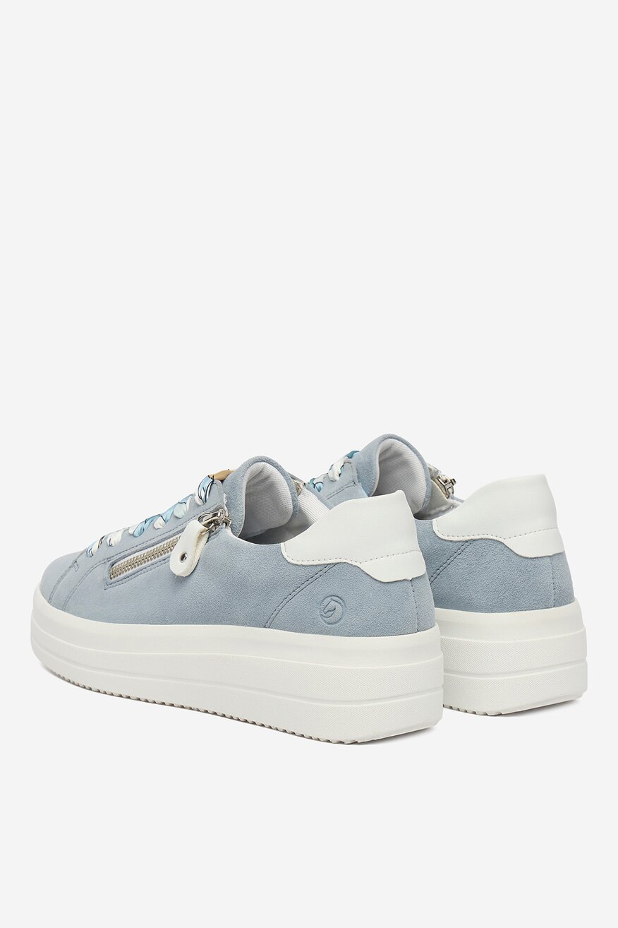 Remonte - Sneakersy skórzane - 5906751740507