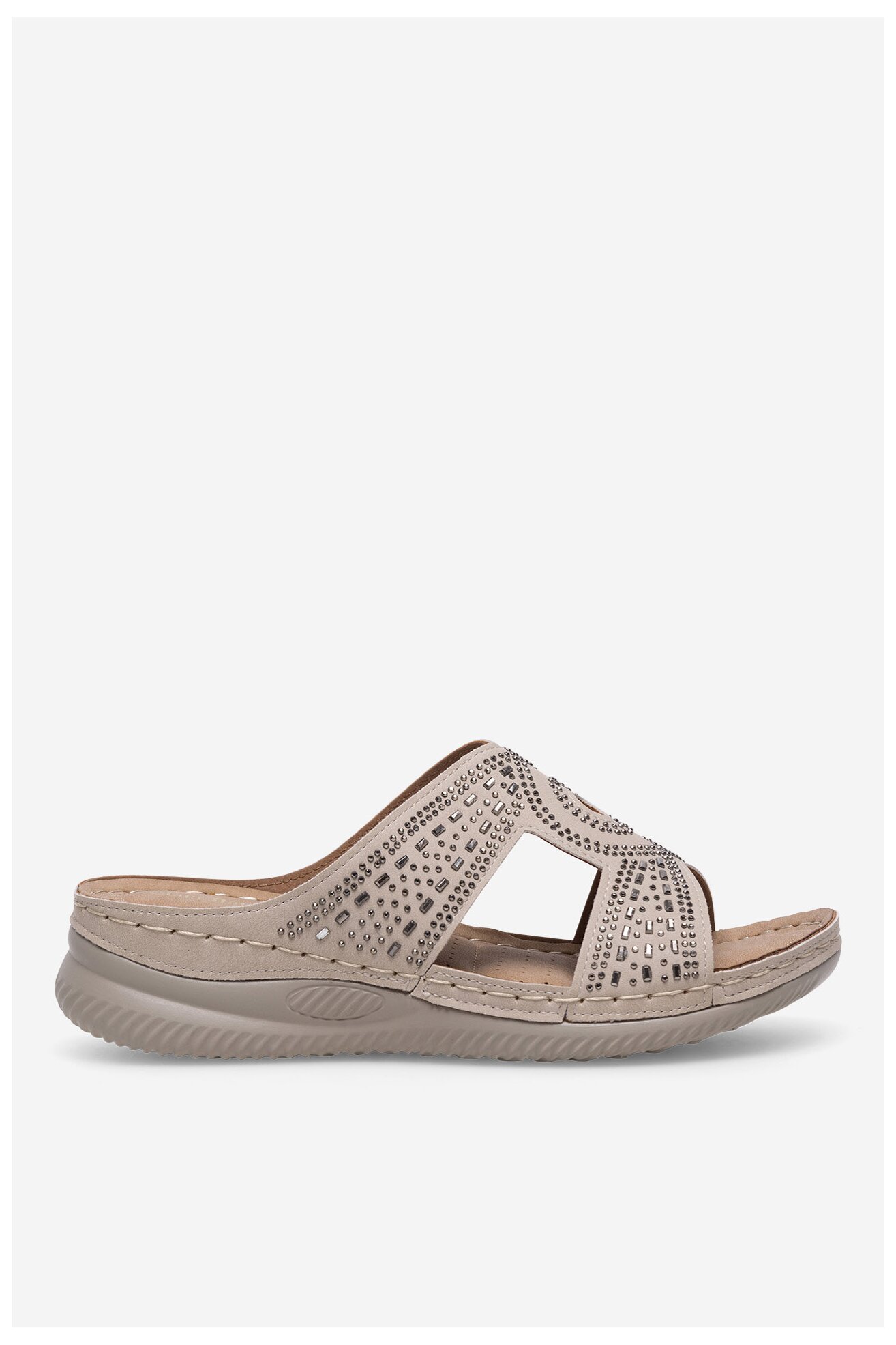 Шльопанець Clara Barson WYL05010-30 БЕЖЕВИЙ