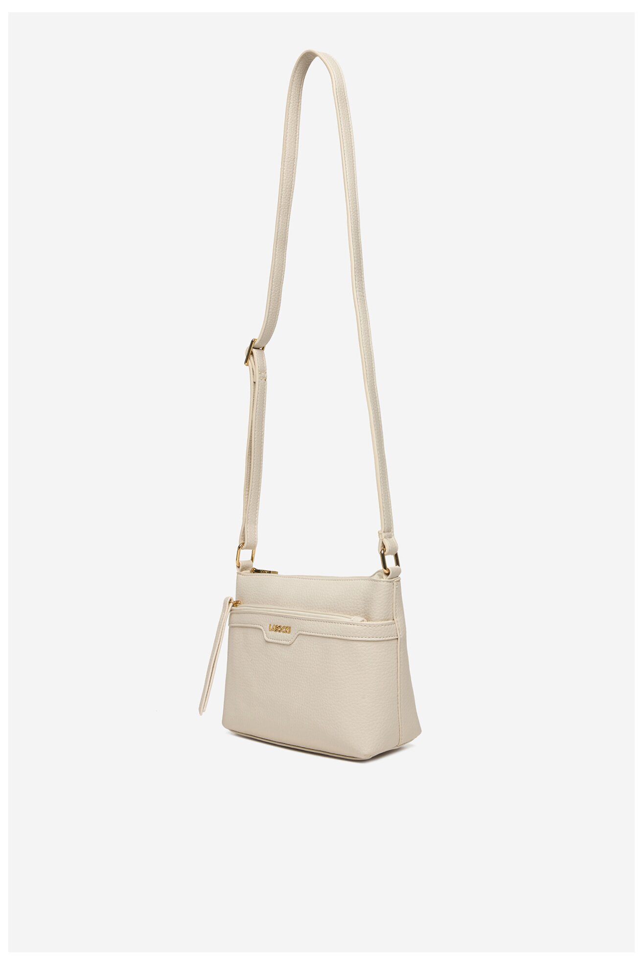 Дамска чанта Lasocki CEO-LSK-M-004-07 СЛОНОВА КОСТ