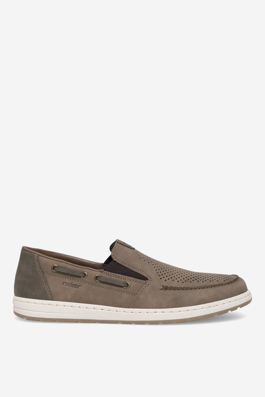 Polobotka Rieker HNĚDÁ - 2230056255064
