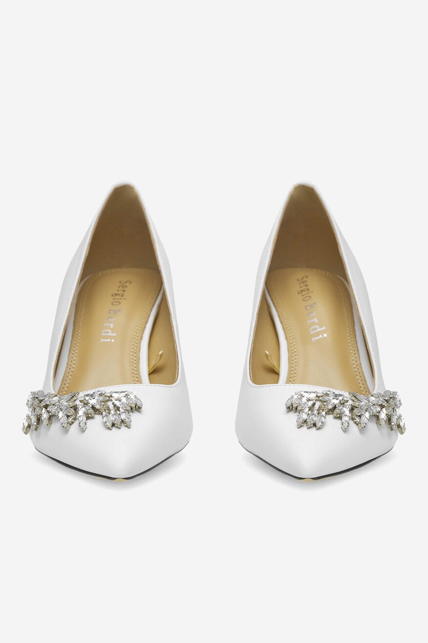 
                Sergio Bardi - Skórzane czółenka - 5905588273530