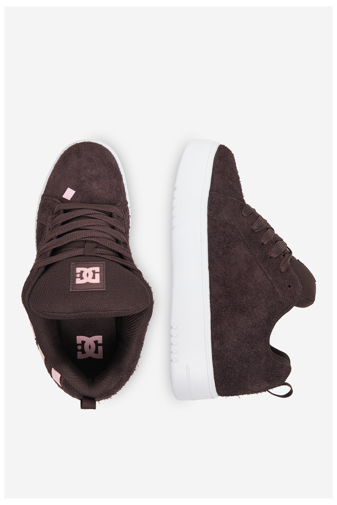 Obuwie sportowe DC Shoes CEO-COURT GRAFFIK PLATFORM DC02422210 Brązowy