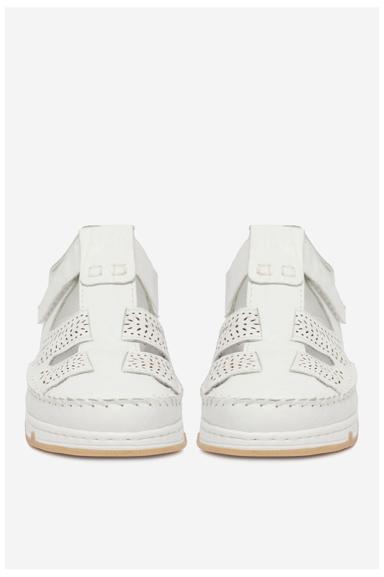 Половинки обувки Rieker CEO-49958-81 БЯЛ