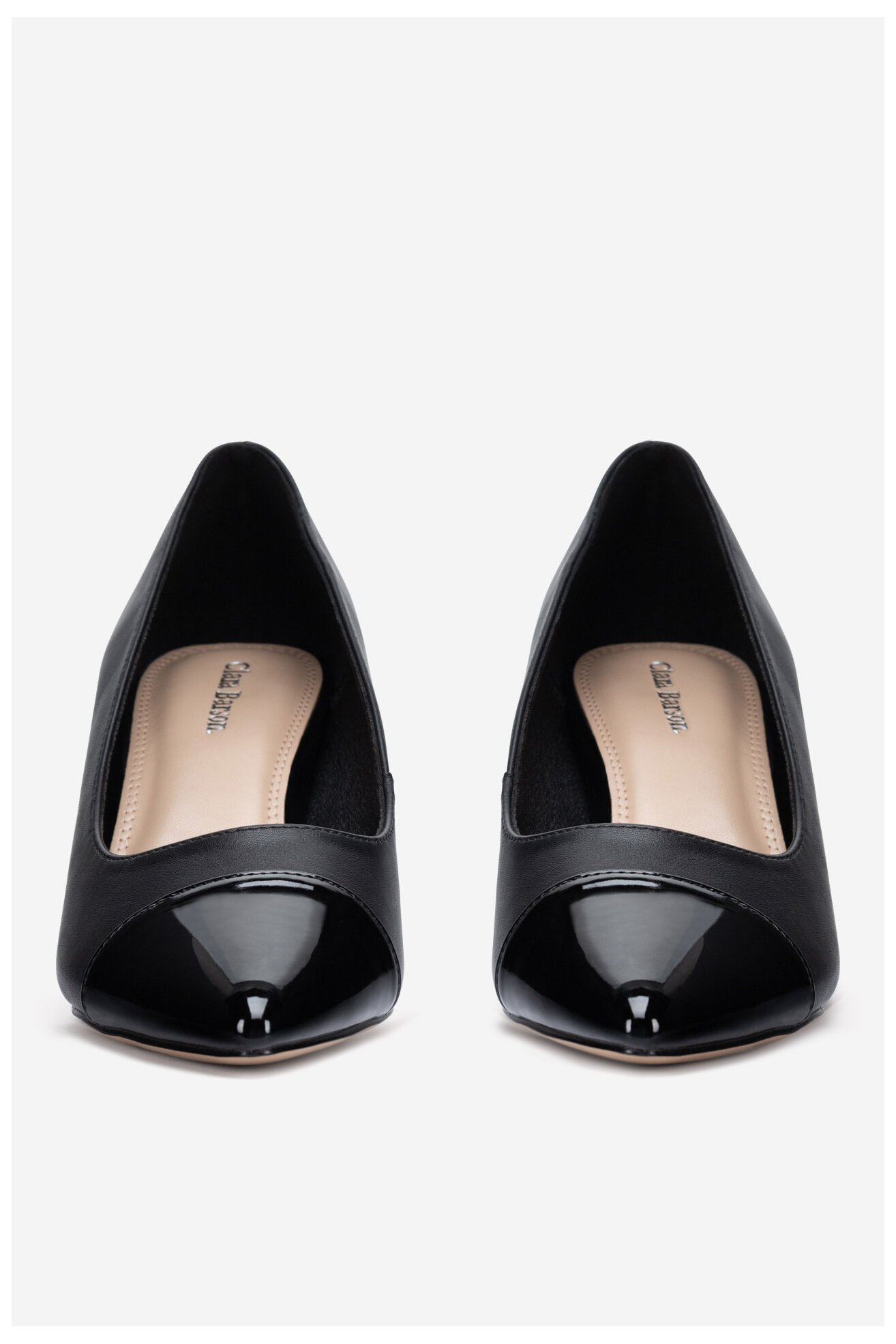 Czółenka Clara Barson WYL3320-5 Czarny