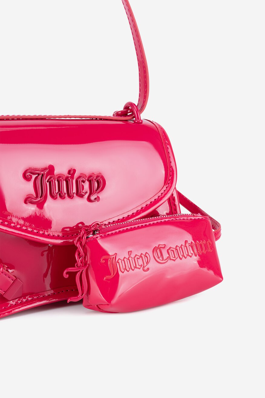 
                Дамска чанта Juicy Couture ТЪМНОРОЗОВ - 5905588971399