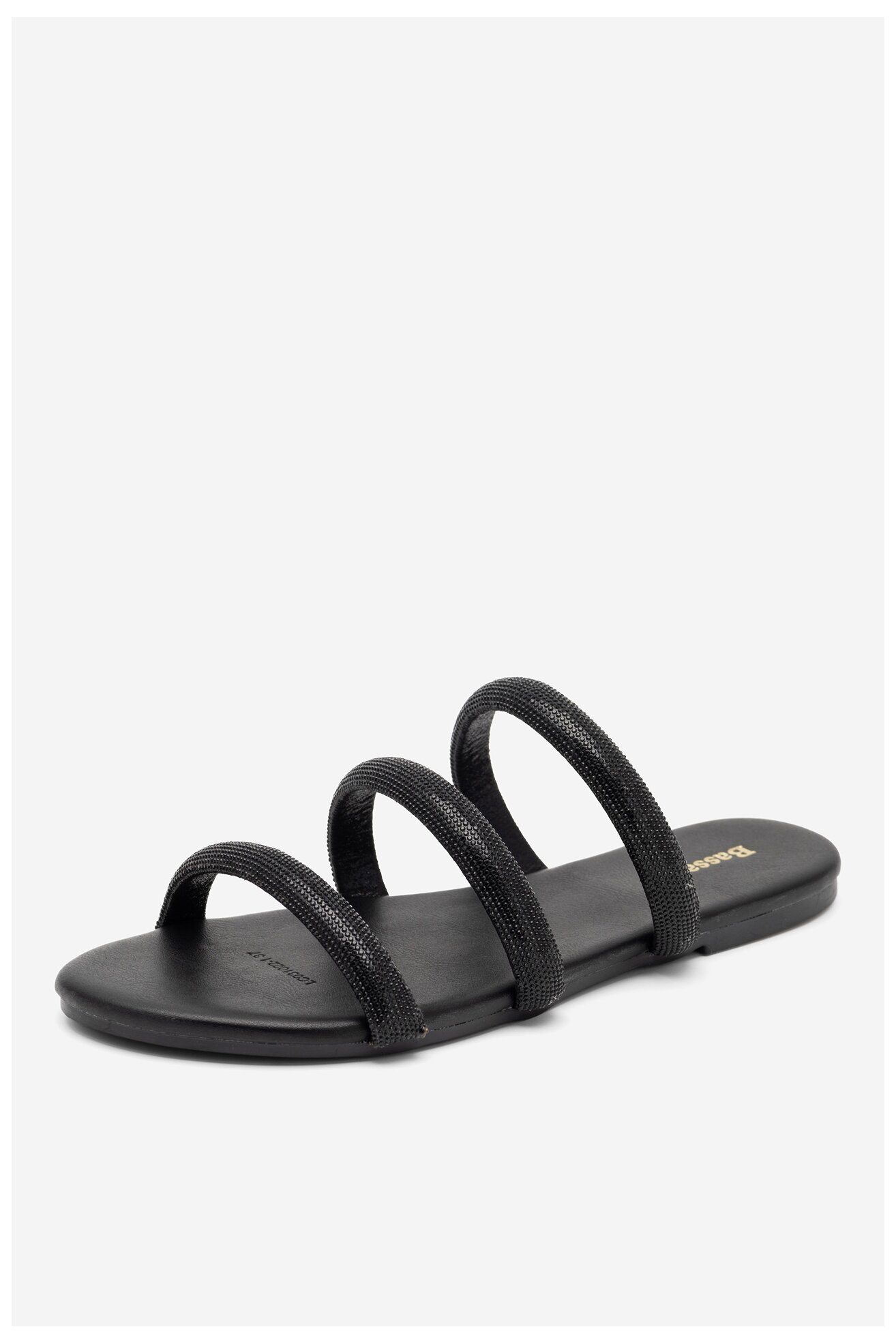 Klapki Bassano LC031022-1 Czarny