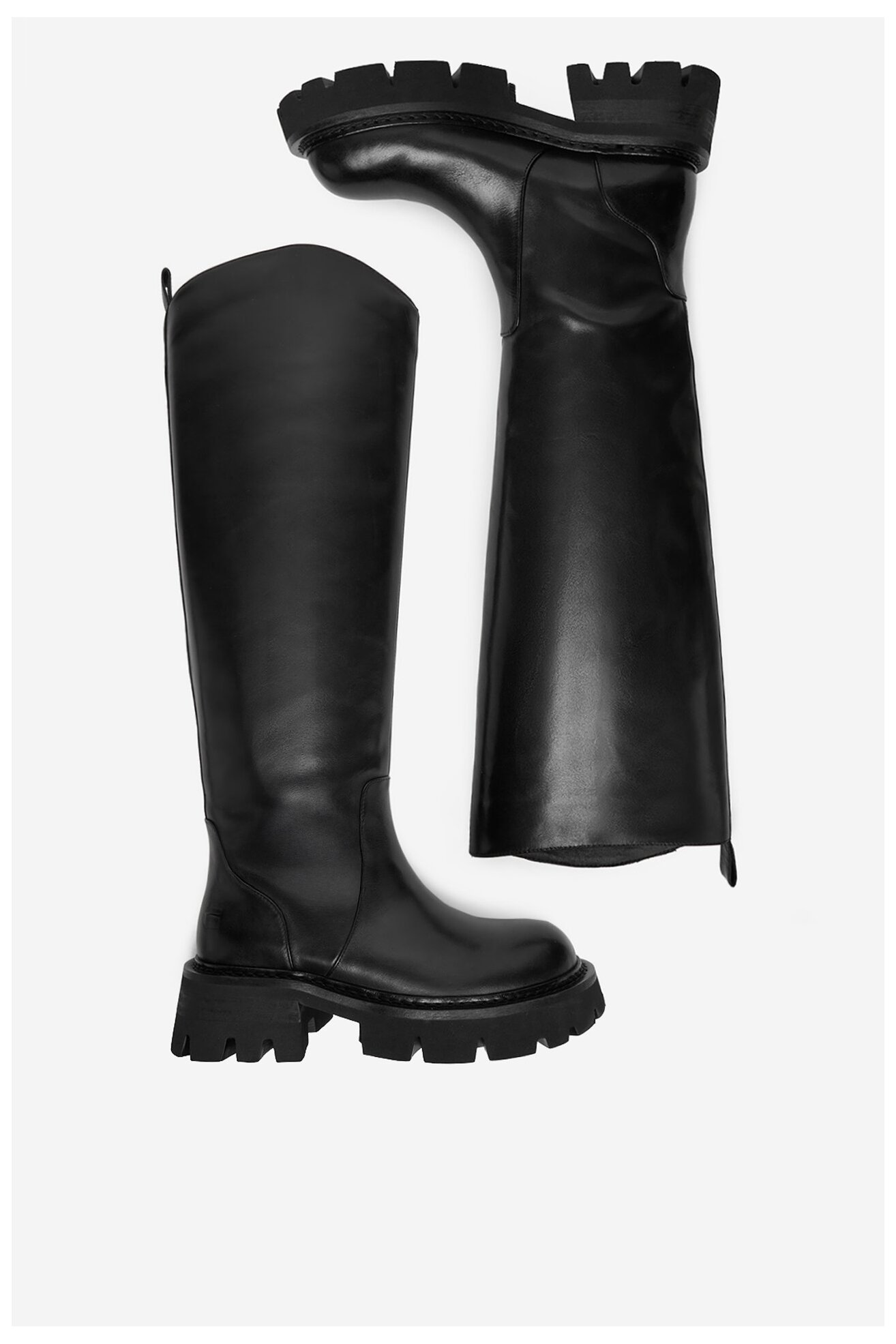 Kozaki G-STAR RAW EO-GLCIE-GLC5559 Czarny