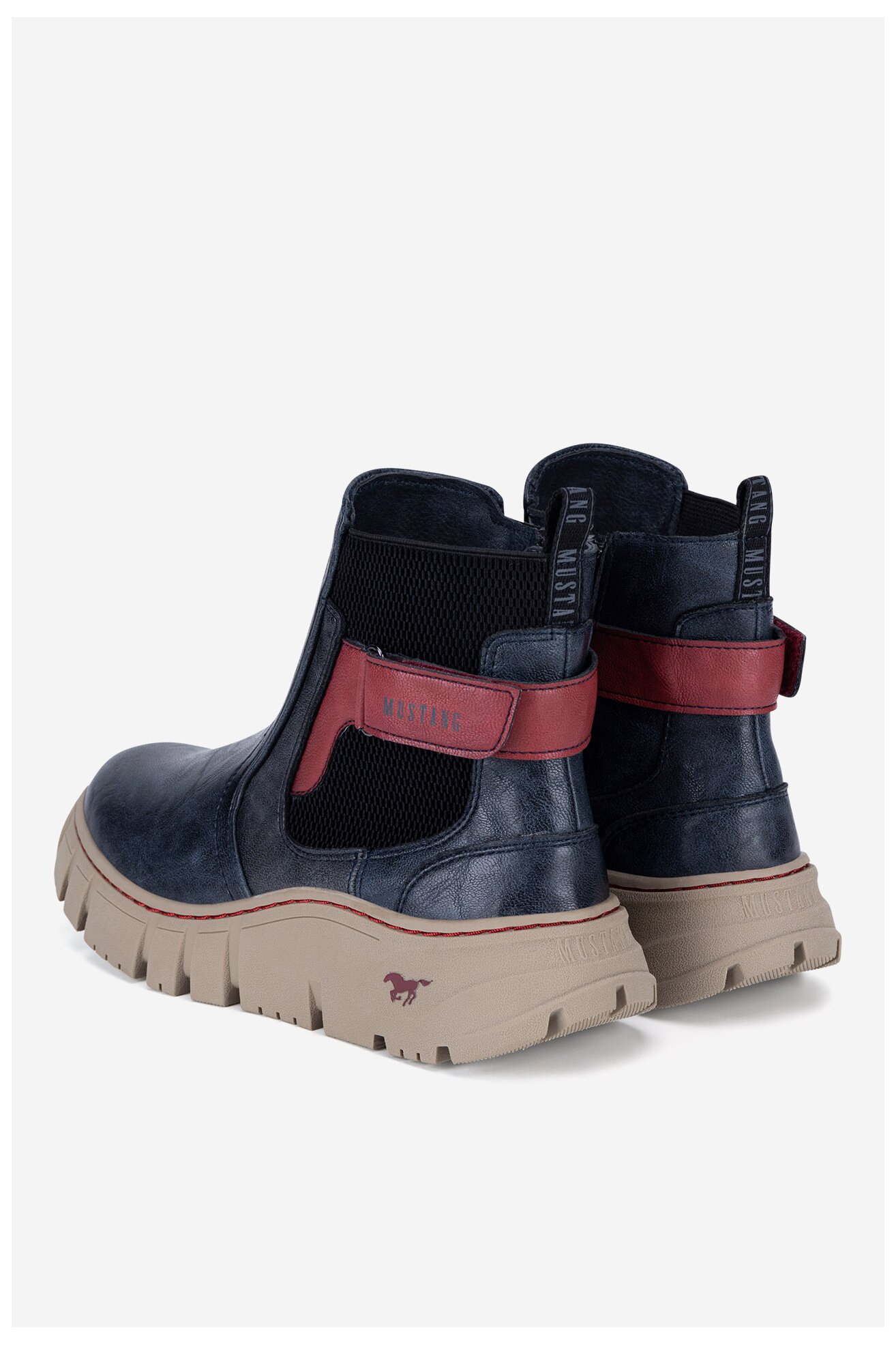 Ghete Mustang 1499-603-820 BLEUMARIN