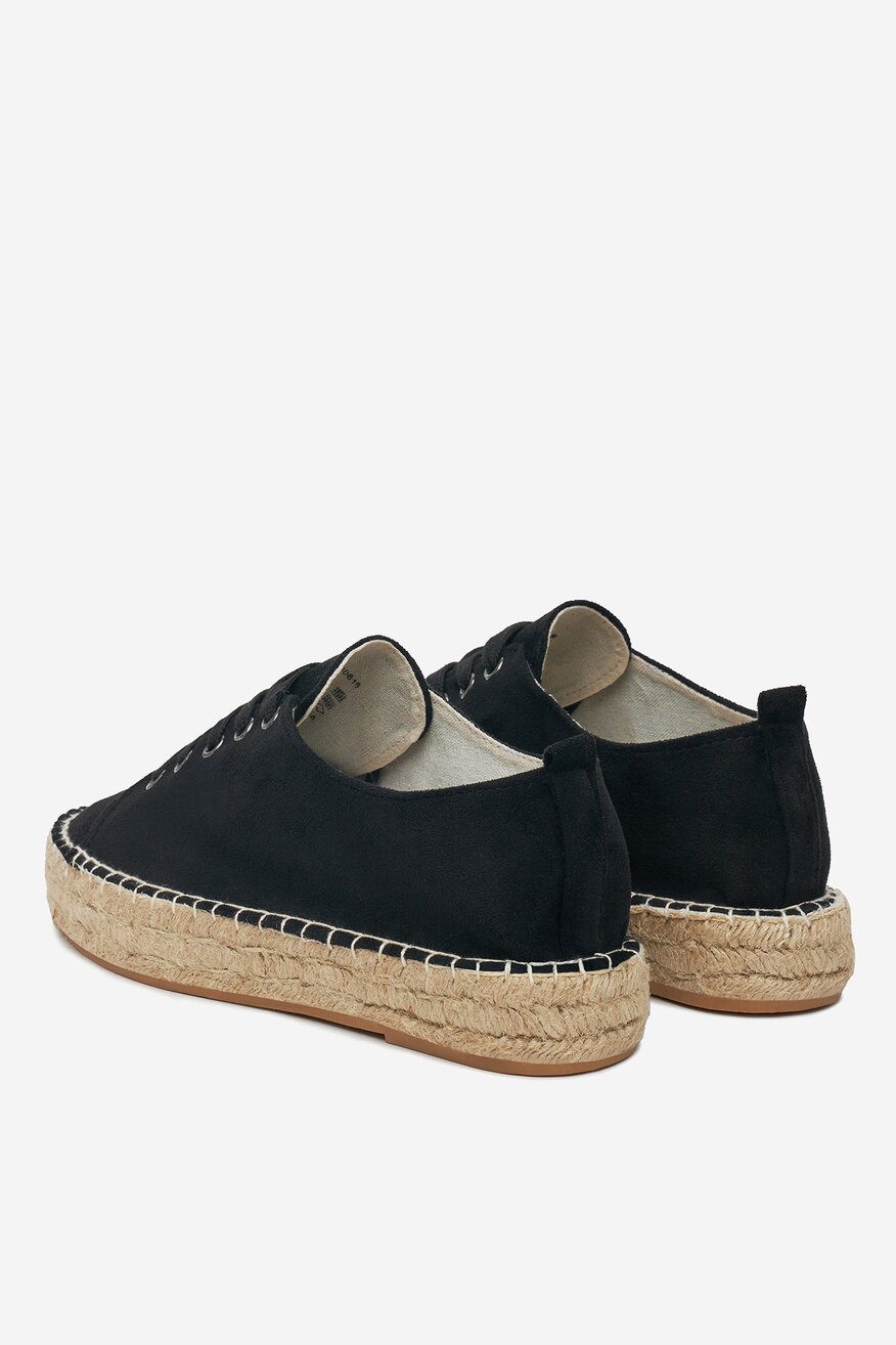 Espadrile DeeZee NEGRU - 5904410842753