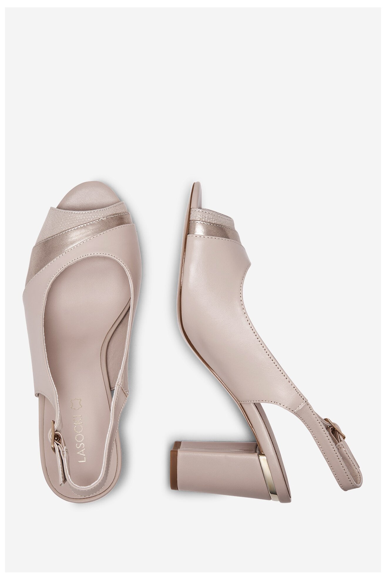 Sandały Lasocki WYL3267-6Z Beżowy