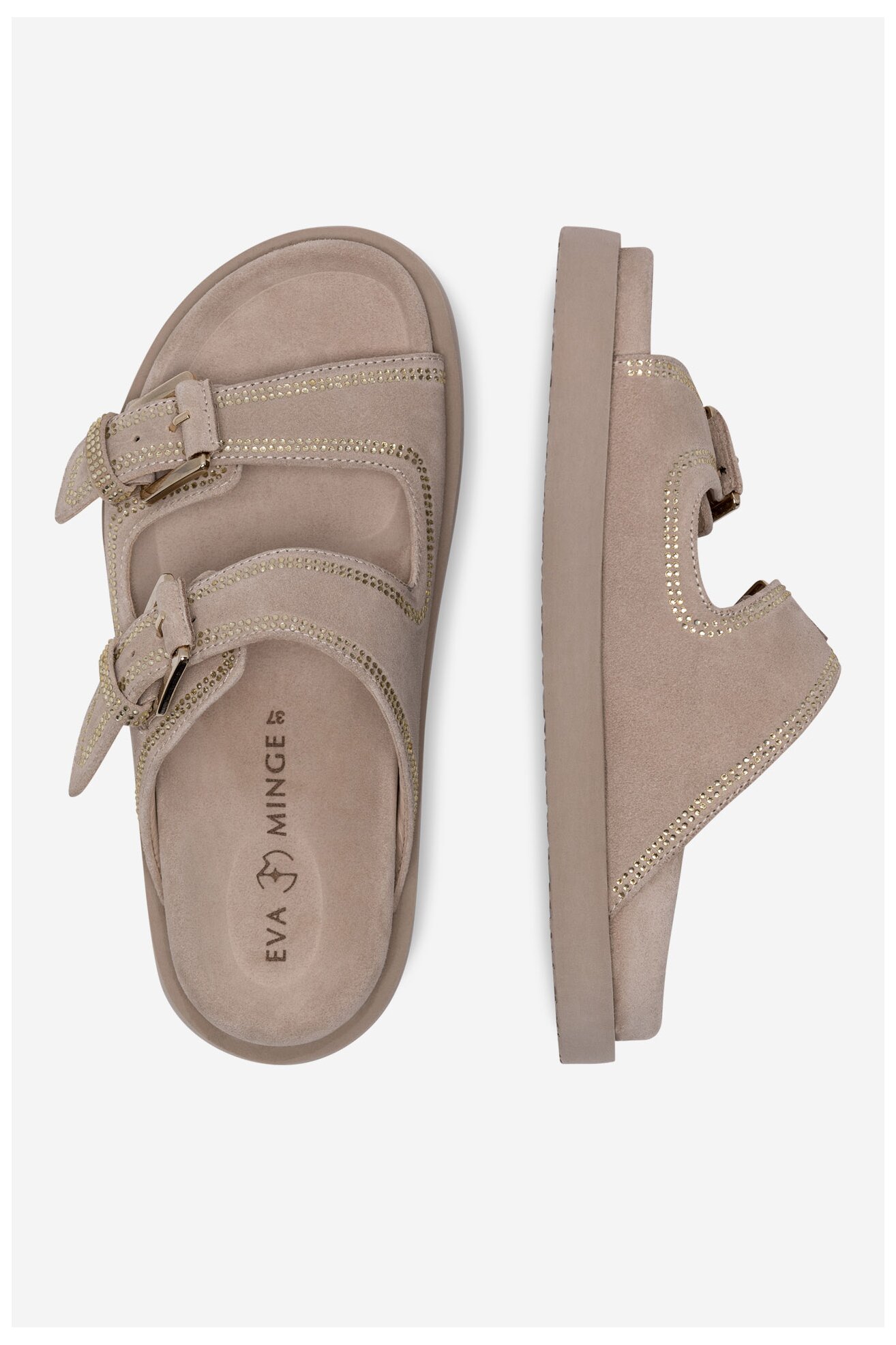 Șlapi EVA MINGE ELENA-24SS800 CREM